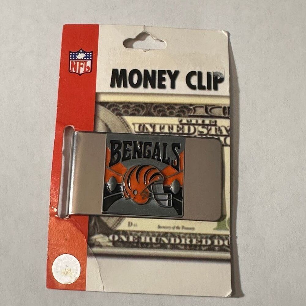 Cincinnati Bengals Pewter 3D Siskiyou Money Clip